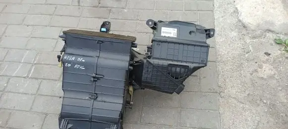 Interior heater climate box assembly