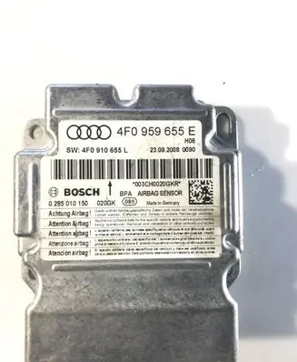 Audi A6 S6 C6 4F Airbag control unit/module 4F0959655E 4F0910655L 0285010150