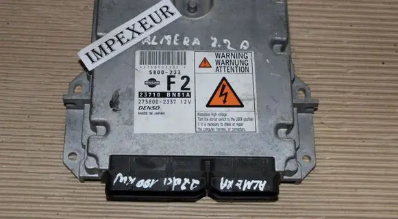 Nissan Almera N16 Engine control unit/module 23710BN81A 5800233 2758002337
