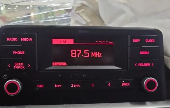 KIA Picanto Radio/CD/DVD/GPS head unit 96150G6830ASB IMPRK1540263