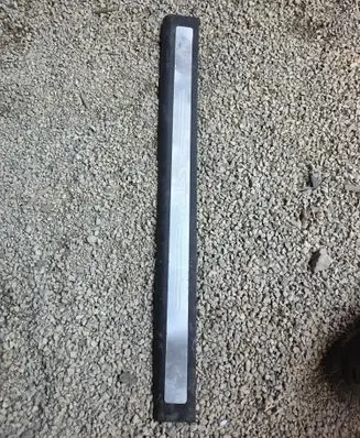 Opel Astra H Front sill trim cover 13238379