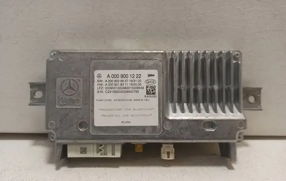 Mercedes-Benz EQC Camera control unit module A0009001222 A0009029657 A0009018311