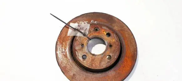 Citroen C1 Front brake disc ventiliuojamas