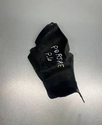Porsche Cayenne (9PA) Engine splash shield/under tray 7L5809968A