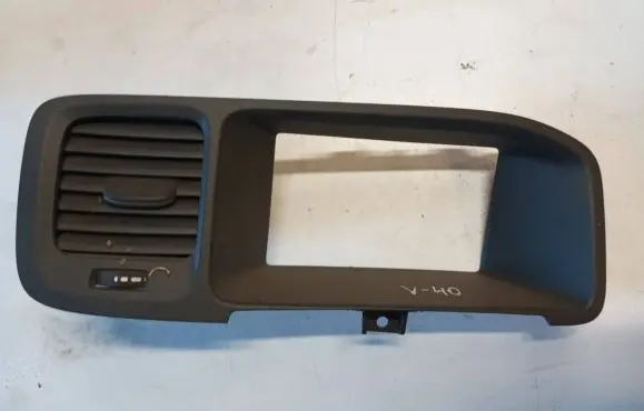 Volvo S60 Dash center air vent grill 1281639