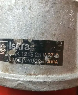 Volkswagen Golf I Generator/alternator Ak1215 Iskra
