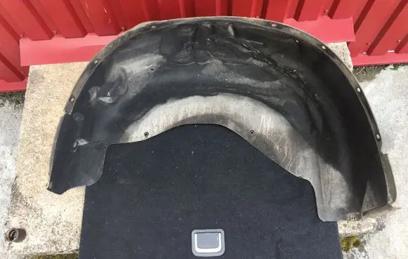 BMW X5 E70 Rear arch fender liner splash guards 7158378
