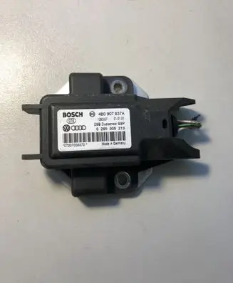 Volkswagen PASSAT B5 ESP acceleration yaw rate sensor 4B0907637A