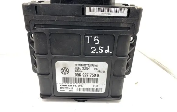 Volkswagen Transporter - Caravelle T5 Gearbox control unit/module 09K927750K