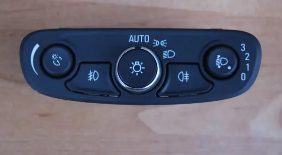 Opel Insignia B Light switch 39121795 F5A012D W02057E