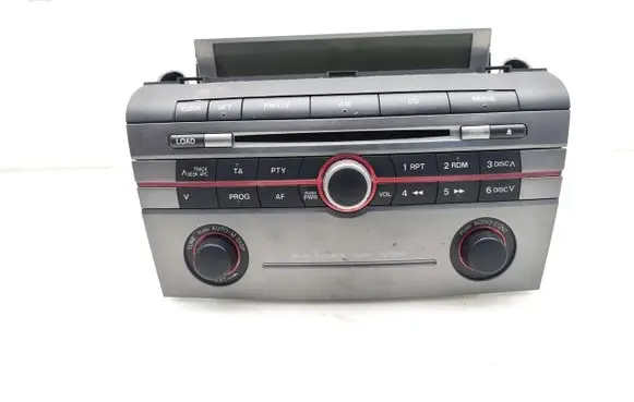 Mazda 3 I Radio/CD/DVD/GPS head unit BR2D66AR0 14794018
