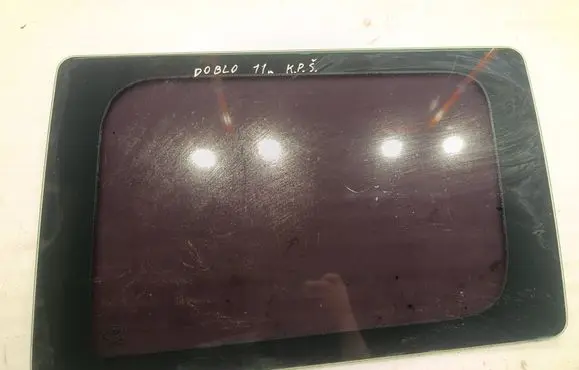Fiat Doblo Sliding door window/glass DOT511M311AS2 43R00097