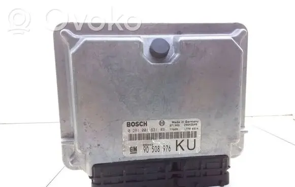 Opel Vectra B Engine control unit/module 90508976 0281001631