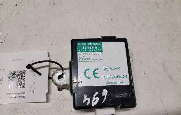 Toyota Avensis Verso Door control unit/module 8974144060 1513007221 020096