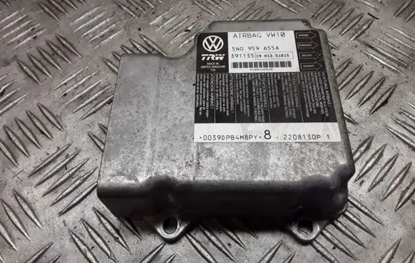 Volkswagen PASSAT B6 Airbag control unit/module 5N0959655A 19H13S1815 391135