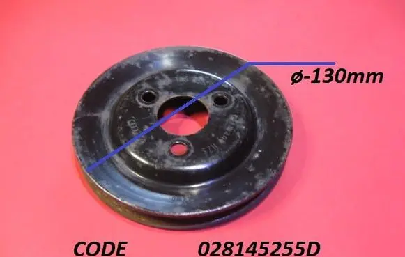 Audi 100 S4 C4 Power steering pump pulley 028145255D