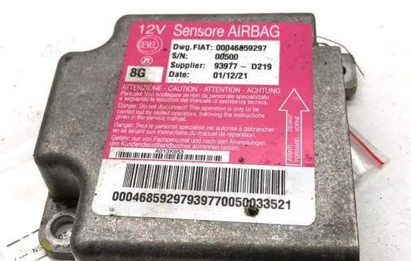 Peugeot Boxer Airbag deployment crash/impact sensor 00046859297