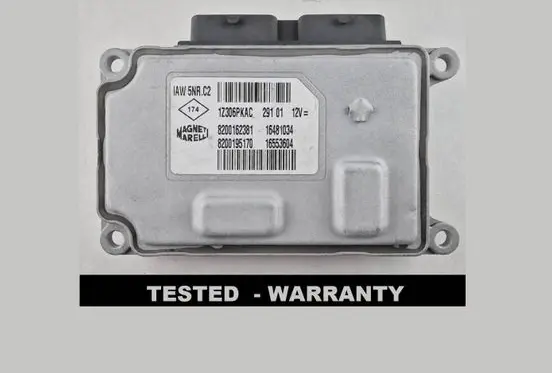 Renault Clio II Engine control unit/module 8200162381 16553604 8200195170