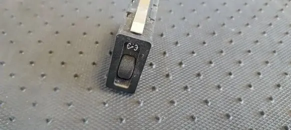 Panel lighting control switch