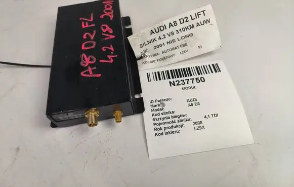 Audi A8 S8 D3 4E Other control units/modules