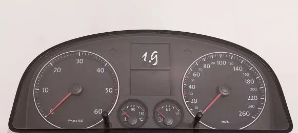 Volkswagen Touran I Speedometer (instrument cluster) 1T0920 V3550110 1T0920850G