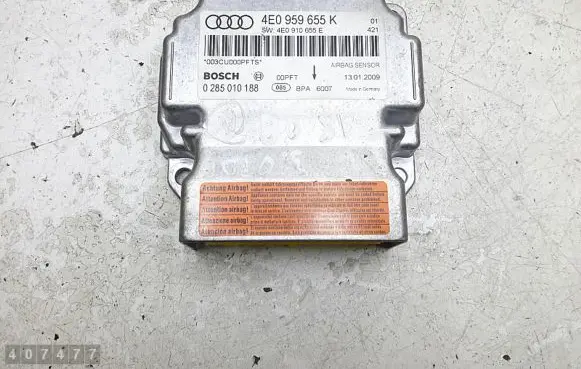 Audi A8 S8 D3 4E Airbag control unit/module 4E0959655K