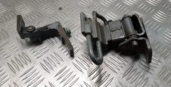 Front door hinge set