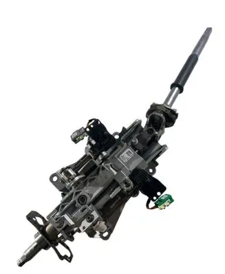 Steering wheel axle set