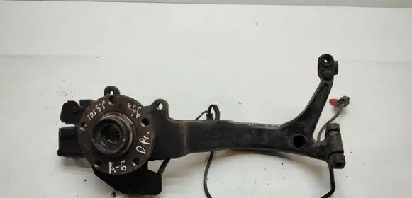 Front wheel hub spindle knuckle