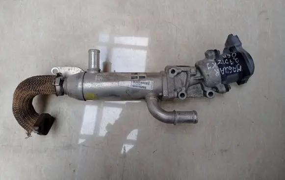 Jaguar XJ X350 EGR valve cooler 4R8Q9Y493BJ