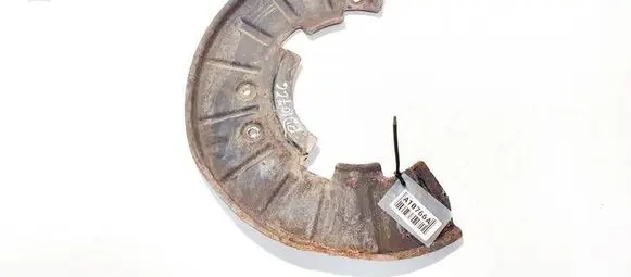 Volkswagen Touareg I Front brake disc dust cover plate 