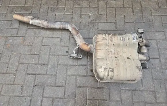 BMW 7 E65 E66 Rear muffler/silencer tail pipe 