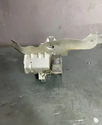 Heat shield in engine bay