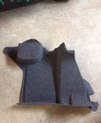 Saab 9-3 Ver2 Trunk/boot side trim panel 12804136