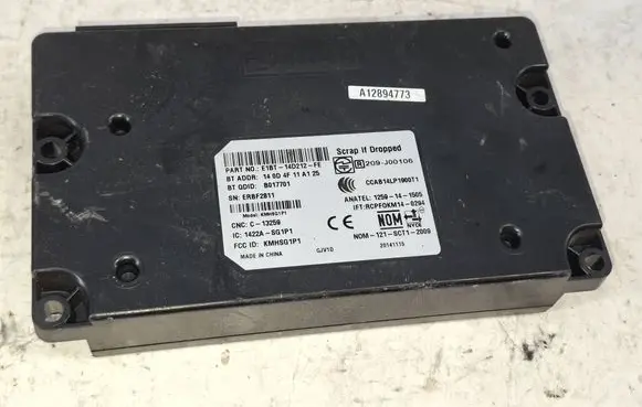 Ford Focus Other control units/modules E1BT14D212FE 209J00106 B017701
