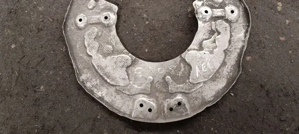 Mercedes-Benz C W205 Front brake disc dust cover plate 