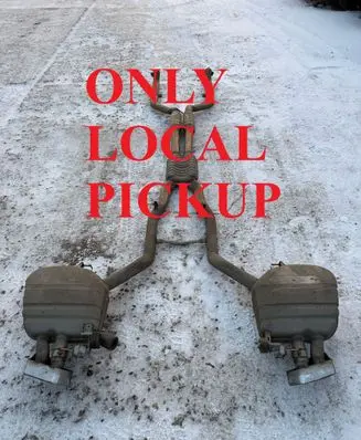 BMW 5 F10 F11 Muffler/silencer 7578188 7578189 7578186