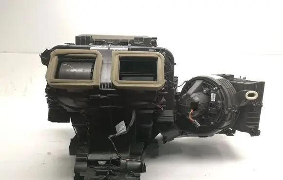 Interior heater climate box assembly
