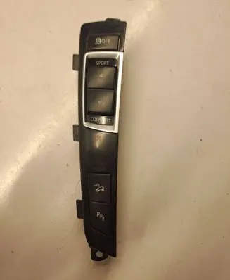BMW 5 GT F07 ESP (stability program) switch 9201486 10001429 10755210