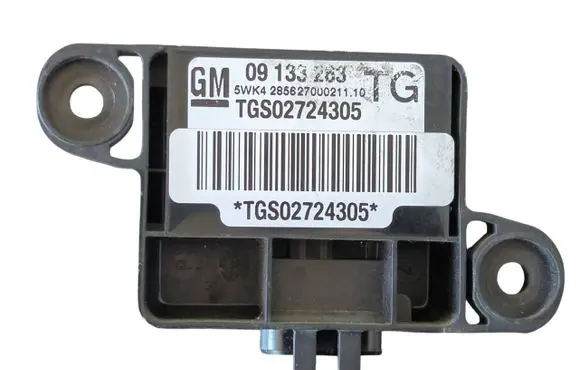 Opel Zafira A Airbag deployment crash/impact sensor 09133263 TGS02724305 5WK42856