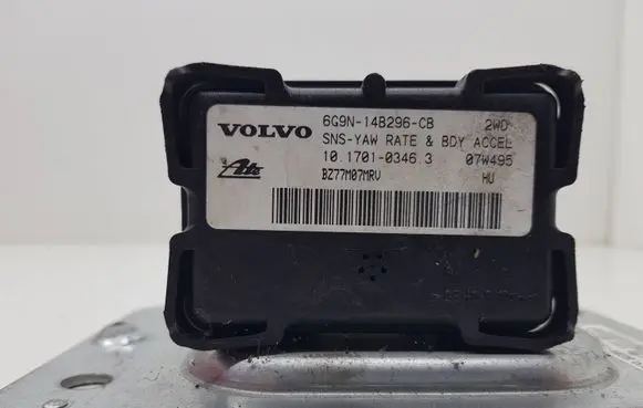 Volvo V70 ESP acceleration yaw rate sensor 6G9N14B296CB 10170103463 12771070RY