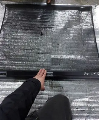 Volkswagen PASSAT B6 Parcel shelf load cover 