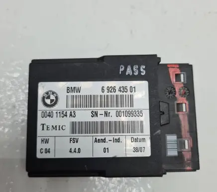 BMW 3 E90 E91 Seat control module 692643501 001099335 00401154A3