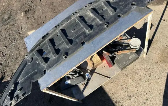 Renault Zoe Front bumper skid plate/under tray 1119954X