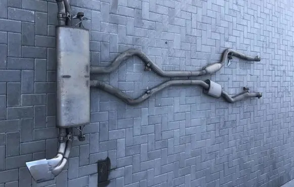 BMW X6 F16 Muffler/silencer 