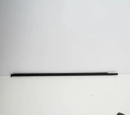 Front door glass trim molding