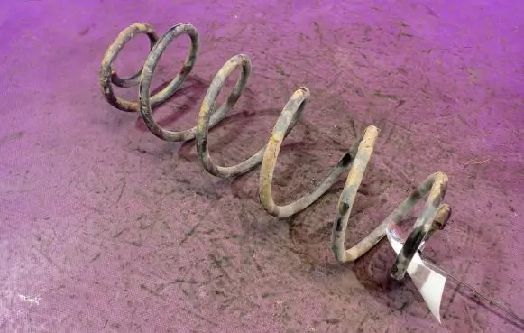 Peugeot 207 CC Rear coil spring