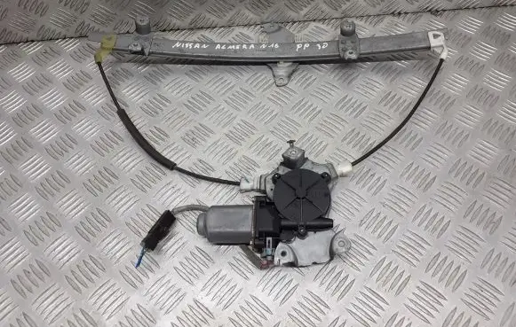 Nissan Almera N16 Front door window regulator with motor 400600T4