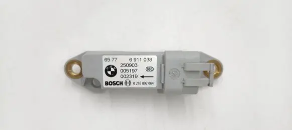 BMW 3 E46 Airbag deployment crash/impact sensor 65776911038 6911038 0285002064