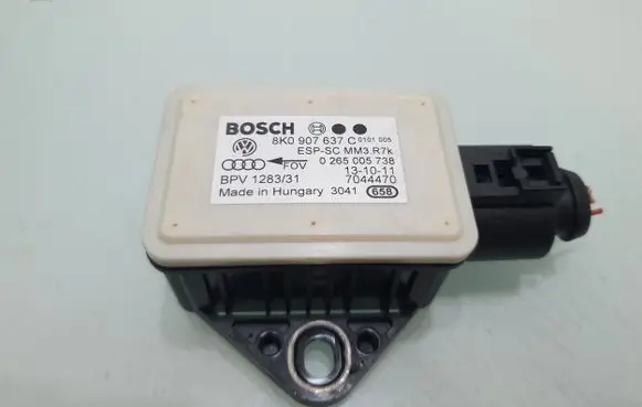 Audi Q5 SQ5 ESP acceleration yaw rate sensor 8K0907637C 0265005738